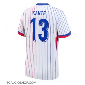 Francia Kante #13 Seconda Maglia Europei 2024 Manica Corta